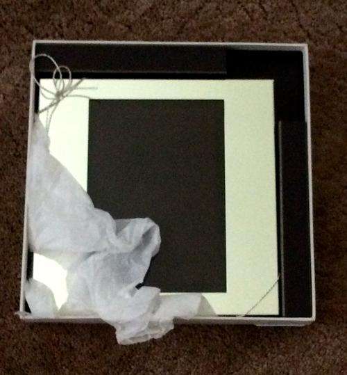 VERA WANG TABLE TOP PICTURE FRAME