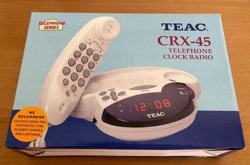 Teac CRX-45 Telephone Clock Radio