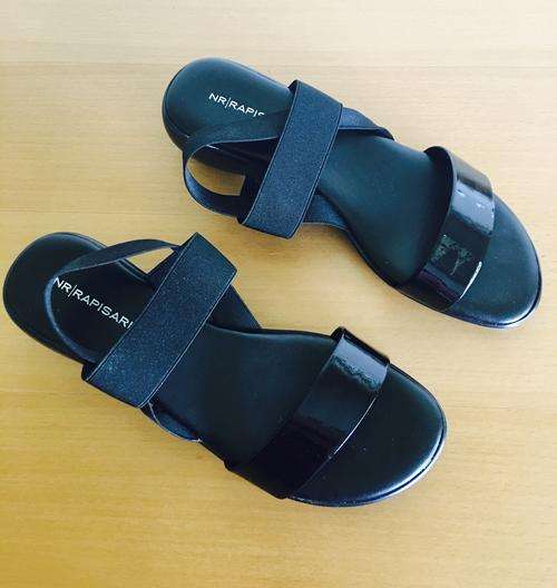 Italian Black Sandals