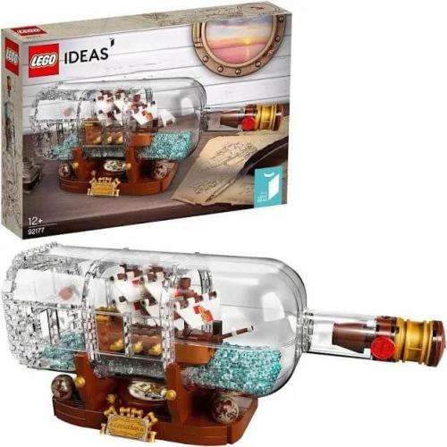 Lego Ideas Ship in a Bottle 21313