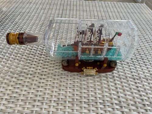 Lego Ideas Ship in a Bottle 21313