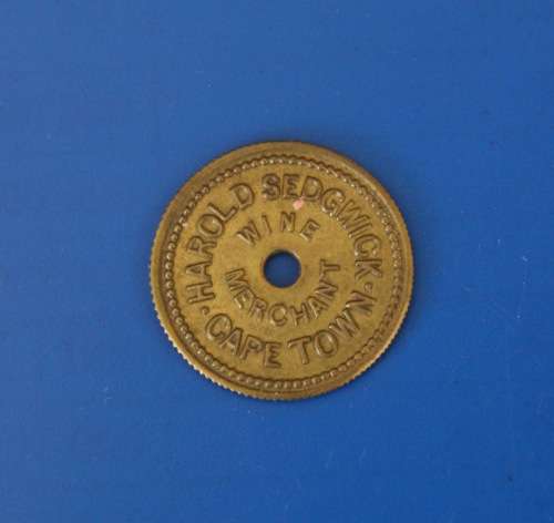 Harold Sedgwick, Cape Town Wine Merchant Advertising Token