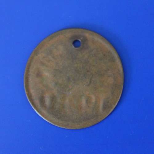 1940 Malmesbury Municipal Token No 272