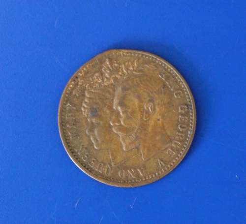 King GeorgeV and Queen Mary Royal Visit Medallion