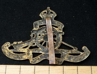 Royal Artillery Cap Badge 1902-1953 British