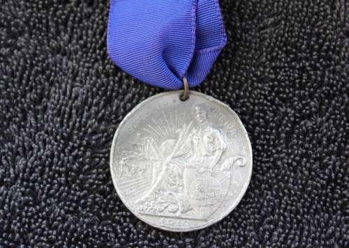 1910 Union of South Africa with Edward the 7th - Medallion