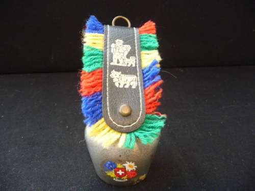 Vintage Swiss Brass GOAT Cow BELL Lucerne