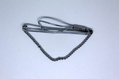 Silver Coloured Tie Pin