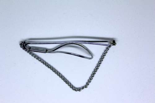 Silver Coloured Tie Pin
