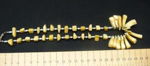 Lovely mixed Elements Ethnic Necklace. 45cm.