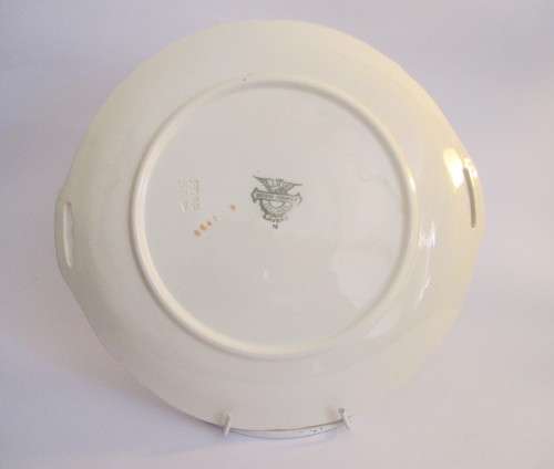 Vintage Societa Ceramica Italiana Laveno Cake Plate. Excellent Vintage Condition. 25cm diameter.