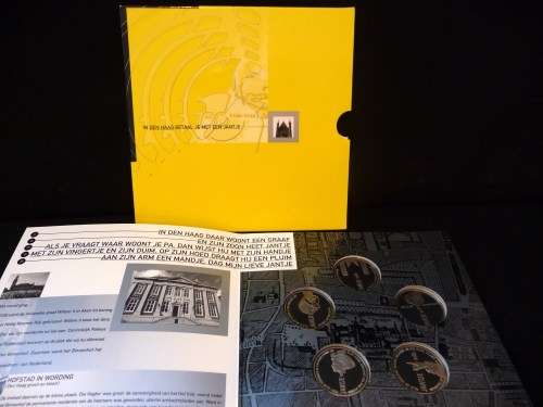 COIN Set Netherlands 1 Jantje 1998 Proof 750 Den Haag