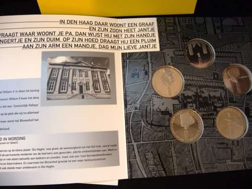 COIN Set Netherlands 1 Jantje 1998 Proof 750 Den Haag
