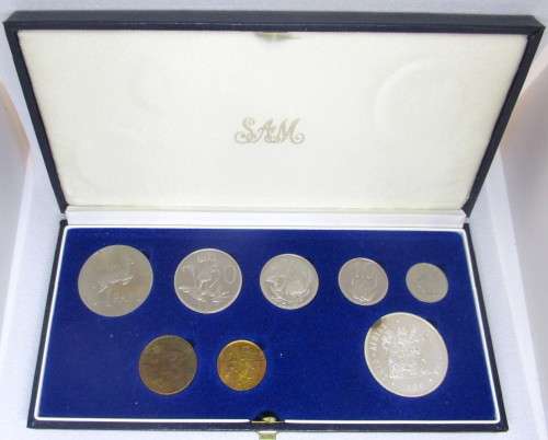 1982 South African Short Proof Set.