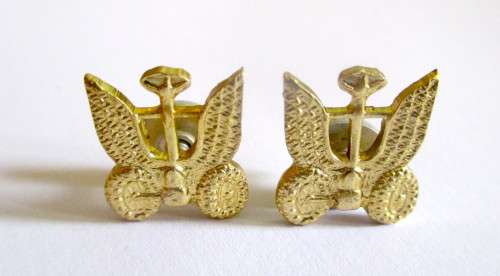 Russian Army Automobile Insignia Badge x 2