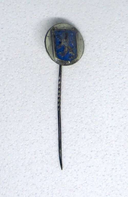 Vintage Code of Arms Lapel Pin.