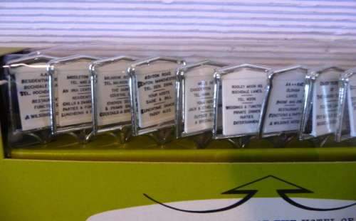 Vintage 1960`s Genuine Inn Sign Cocktail Sticks 12 Hotels Inns Around Manchester. Unopened.