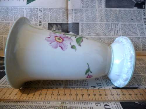 Gorgeous Large Antique H and Co Selb Bavaria Heinrich Hand Painted Vase.