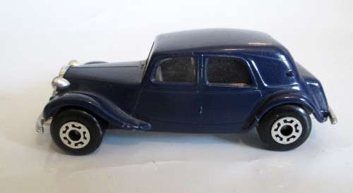 MATCHBOX Citroen 15 CV. Dark Blue. Scale 1/66. 1983