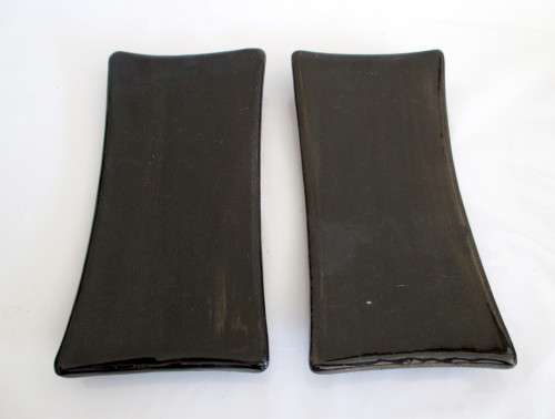 Two Ceramic Antre or Tapas serving plates.  Good Condition, no chips, no cracks.