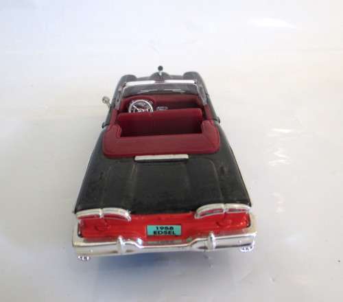 1958 Edsel Citation Convertible, Black - Yatming 94222 - 143 Scale Diecast