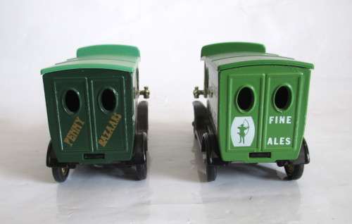 Two Lledo Die Cast Promotional Days Gone Models - Home Ales and Marks and Spencer Delivery Van.