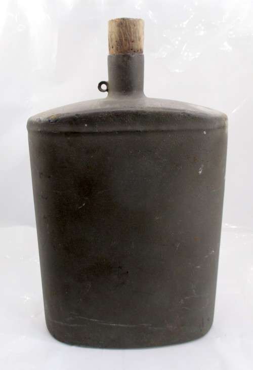Collectible World War 2 Water Bottle, Militaria, Metal Can.