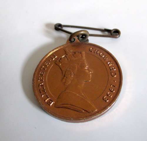 1953 Elizabeth II Coronation Medallion
