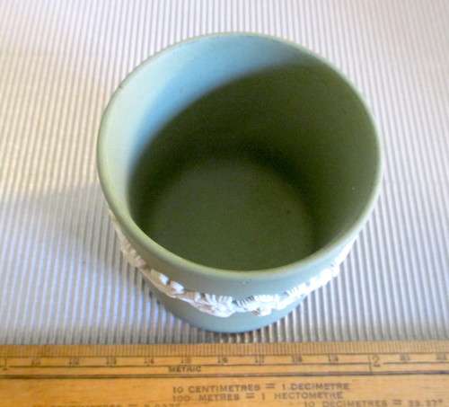 Vintage Wedgewood, Light Green, Small Vase. England. Spotless
