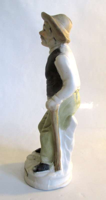 Vintage Ceramic Old Man Figurene. 16cm high.