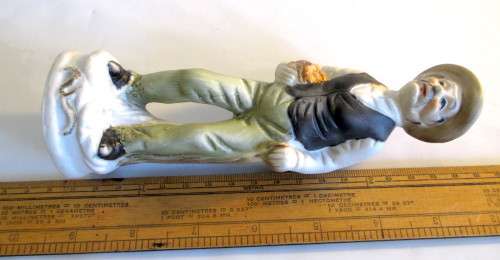Vintage Ceramic Old Man Figurene. 16cm high.