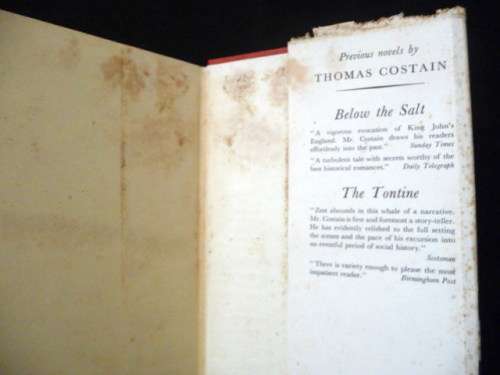 The Darkness and the Dawn - Thomas Costain. 1960.  Photos for Condition.