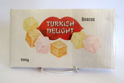 Vintage Beacon Turkish Delight Sweets. 500g. Unopende, wrapped.