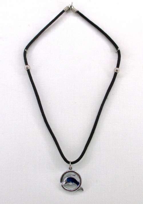 Vintage Necklace - Dolphin  - Costume Jewelry  36cm long.