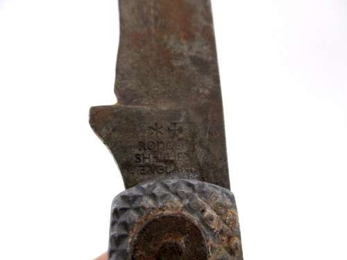Rodgers of Sheffield Naval Jack knife with marlin spike, 3.5 in. blade.  Needs TLC.