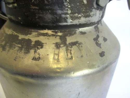 Vintage 1 Gallon MilkCream Can Stamped 1 Gal Please note other stamps on Can Heavy