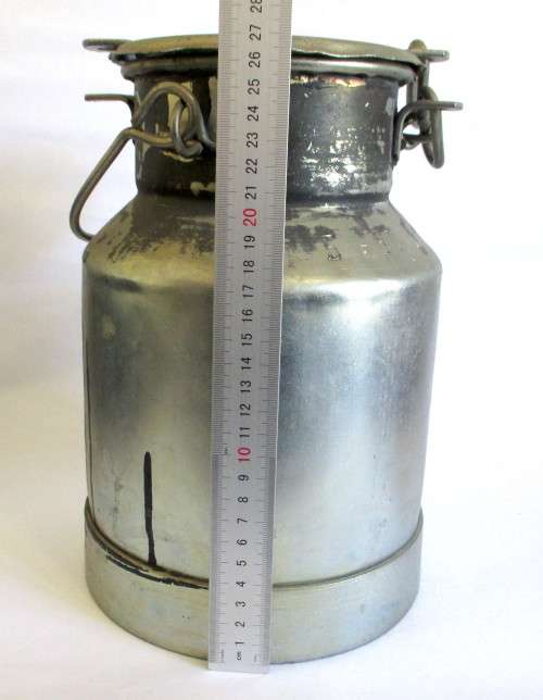 Vintage 1 Gallon MilkCream Can Stamped 1 Gal Please note other stamps on Can Heavy