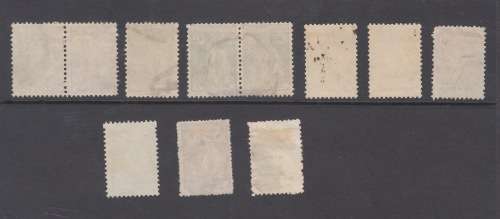 Lot of 11 1914-26 Mozambique Ceres papel Porcelana Stamps
