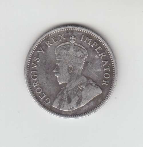 1927 SA Union Silver One shilling. RARE.