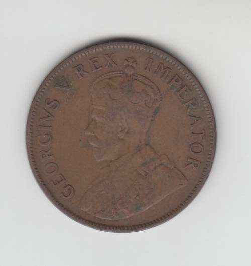 1934 SA Union Bronze Penny