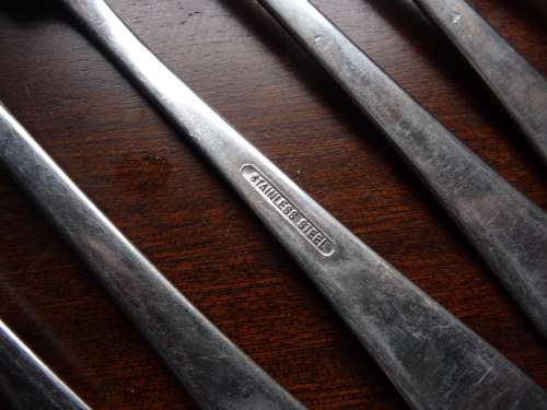 Lot of 12 Stainless Steel Fish Knifes