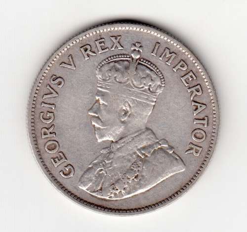 1929 SA Union Silver Half Crown