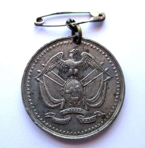 15 yr Commemoration Of Pres. Kruger as President in Lead - Excellent Condition. Very Rare.