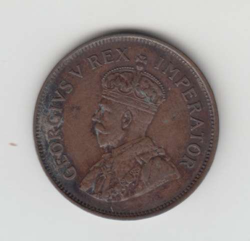 1931 SA union Bronze Half Penny