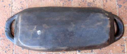 Antique Wooden Handcarved Dough Bowl. 77cm x 30cm