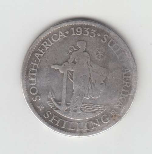 1933 SA Union Silver One Shilling