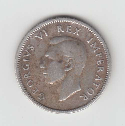 1938 SA Union Silver One Shilling