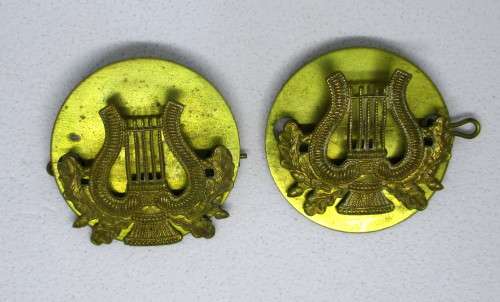 2 x British Forces Voluntary Bandsman Arm Badge with Lugs