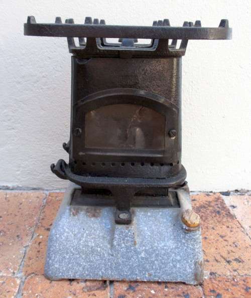 Antique Cast Iron Kersone Stove /Heater Tabletop Burner