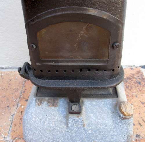 Antique Cast Iron Kersone Stove /Heater Tabletop Burner